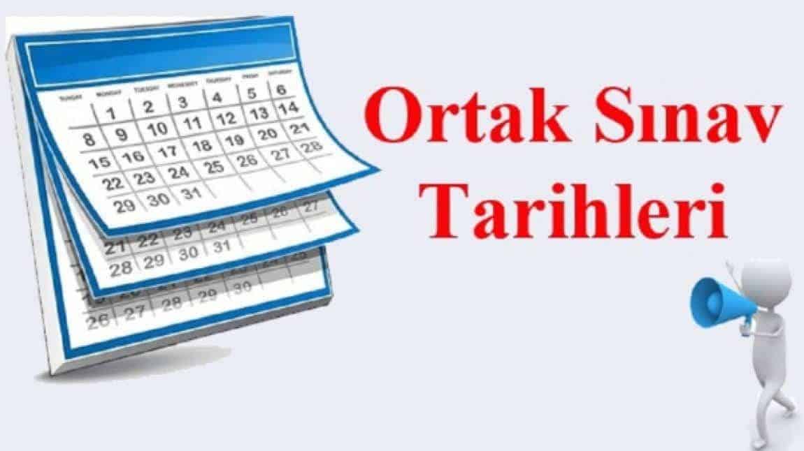 2024/2025 EĞİTİM ÖĞRETİM YILI 1.DÖNEM 2.SINAV TAKVİMİ